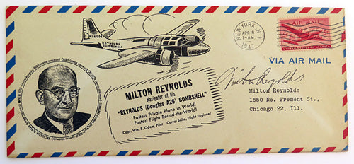 MILTON REYNOLDS US POSTAGE SOUVENIR