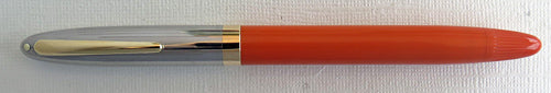 SHEAFFER SENTINEL DELUX SNORKEL IN MANDARIN ORANGE