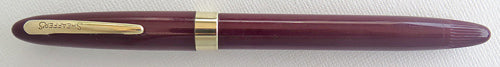 SHEAFFER SARATOGA SNORKEL IN DARK BURGANDY