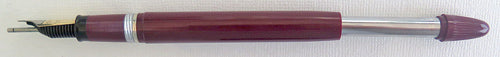 SHEAFFER SARATOGA SNORKEL IN DARK BURGANDY