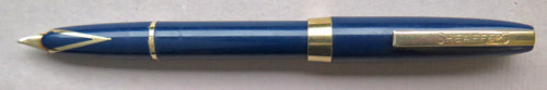 SHEAFFER TOUCHDOWN FOUNTAIN PEN IN BLUE