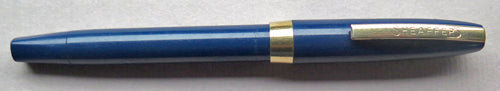 SHEAFFER TOUCHDOWN FOUNTAIN PEN IN BLUE