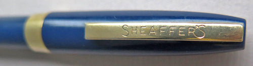 SHEAFFER TOUCHDOWN FOUNTAIN PEN IN BLUE