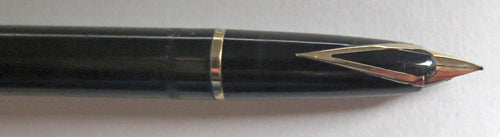 SHEAFFER TOUCHDOWN FOUNTAIN PEN IN BLACK