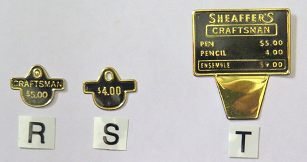 Sheaffer Clip & Box Tags