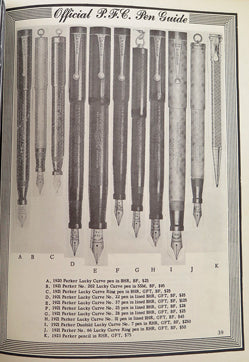 OFFICIAL P.F.C. PEN GUIDE by CLIFF LAWRENCE