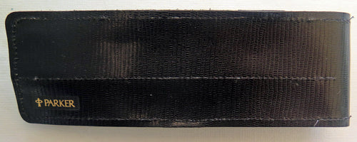 PARKER PEN CASE IN BLACK