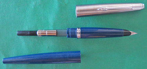 Parker 45 Fountain Pen in Dark Blue