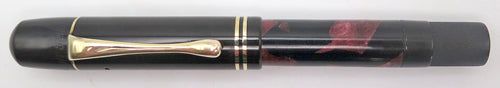 Pelikan Fantasy 100 w/ Burgundy Marble Binde, Flexible Nib