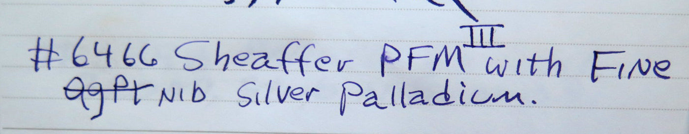 SHEAFFER PFM I IN BURGUNDY