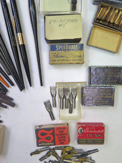 Dipper Pens + Nibs, Lot