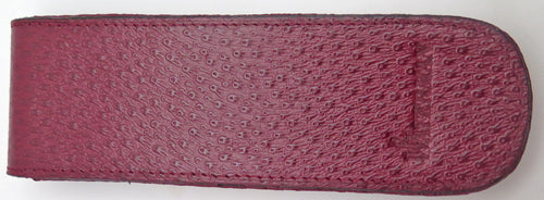 WATERMAN'S LEATHER CASE IN BURGUNDY