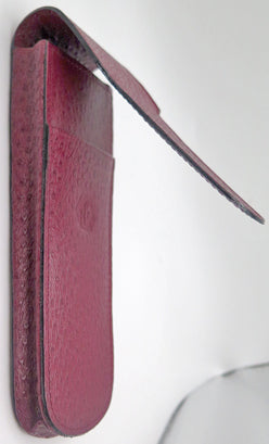 WATERMAN'S LEATHER CASE IN BURGUNDY