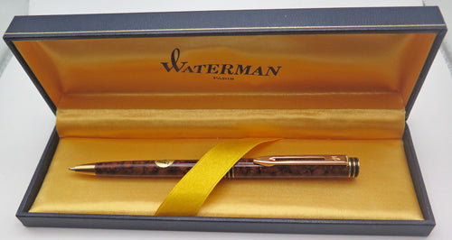 WATERMAN EXCLUSIVE PENCIL IN BROWN MARBLE