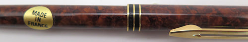 WATERMAN EXCLUSIVE PENCIL IN BROWN MARBLE