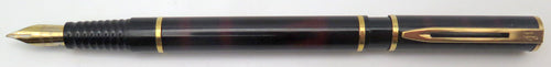 WATERMAN'S LAUREAT I FOUNTAIN PEN in DEEP RED MARBEL