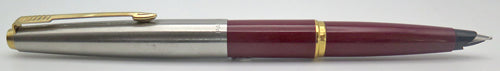 PARKER 45 FOUNTAIN PEN IN BURGUNDY
