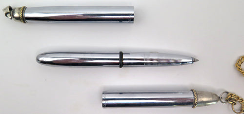 FISHER SPACE PEN in Chrome w/ CHAIN