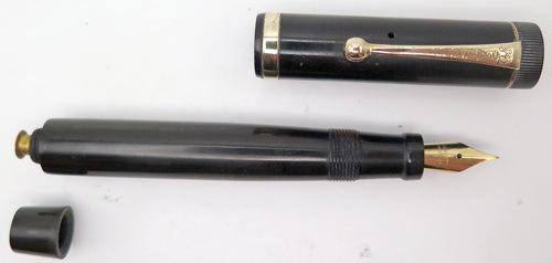 PARKER DUOFOLD JUNIOR FLAT TOP IN BLACK