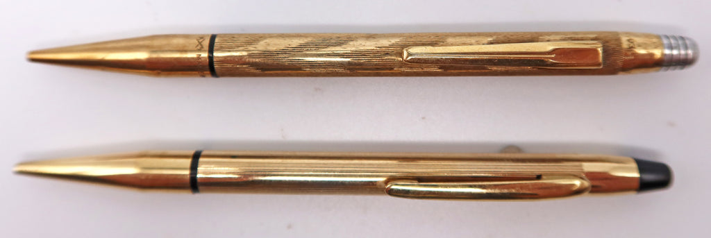 Cross Small Pencils, Set of 2 in Gold