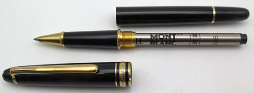 MONTBLANC 163 ROLLERBALL IN BLACK
