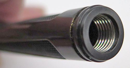 UNKNOWN BLACK METAL BARREL WITH TEXTURED GRIP