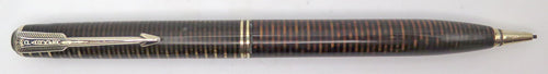 PARKER VACUMATIC PENCIL IN LAMINATED GOLD/BLACK