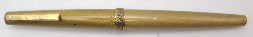 LADY SHEAFFER FOUNTAIN PEN IN METALIC GOLD