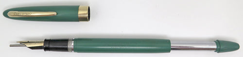 SHEAFFER ADMIRAL SNORKEL IN PASTEL GREEN