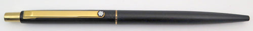 MONT BLANC SL-LINE BALL POINT IN BLACK