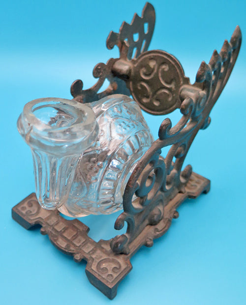 TATUM'S REVOLVING SINGLE SNAIL INKWELL