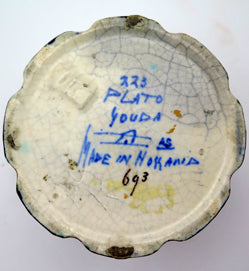 PLATO GOUDA PEN HOLDER + INKWELL WITH LID