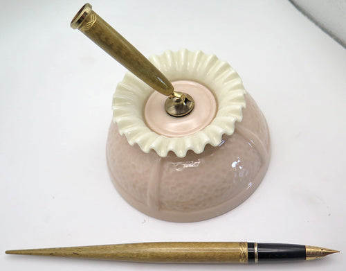 Sheaffer DESK BASE by LENOX IN LIGHT PINK