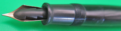 PARKER DUOFOLD JUNIOR FLAT TOP IN BLACK