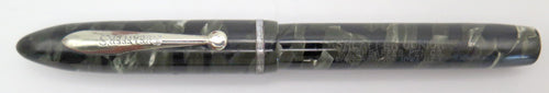 SHEAFFER JUNIOR FOUNTAIN PEN IN GREY/GREEN/BLACK MARBLE