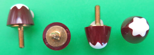 Montblanc 163, 164, 165 Snow Cap in Burgundy