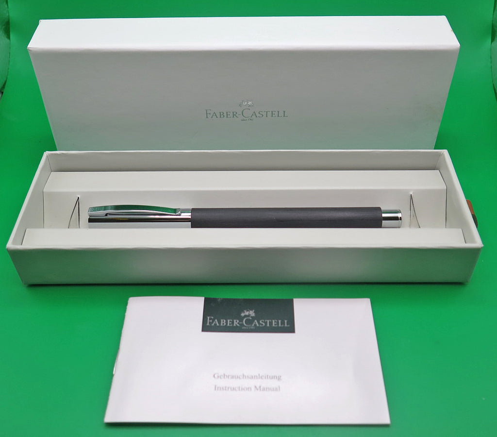 Faber Castell Ambition Rollerball in Matte Black