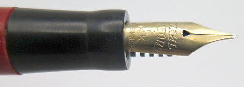 WHAL DESK FOUNTAIN PEN IN MARBLED COARL