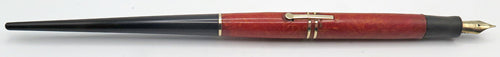 WAHL MARBLED CORAL DESK FOUNTAIN PEN