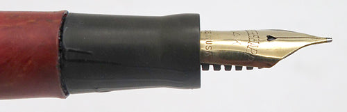 WAHL MARBLED CORAL DESK FOUNTAIN PEN