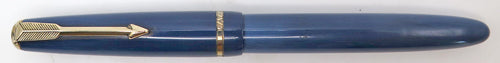PARKER SLIMFOLD FOUNTAIN PEN IN BLUE