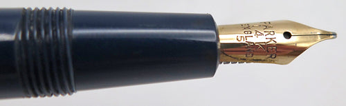 PARKER SLIMFOLD FOUNTAIN PEN IN BLUE