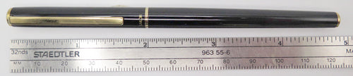 SAILOR ULTRA SLIM CHALANA FOUNTAIN PEN IN BLACK LACQUER