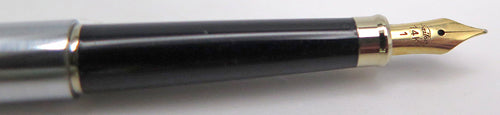 SAILOR ULTRA SLIM CHALANA FOUNTAIN PEN IN BRUSHED CHROME