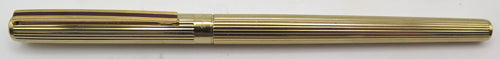 SAILOR CHALANA FOUNTAIN PEN + BALLPOINT SET IN GOLD STRIPE