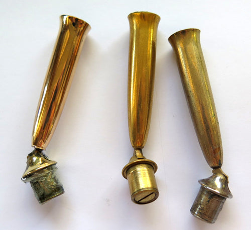Sheaffer Brass Desk Sockets