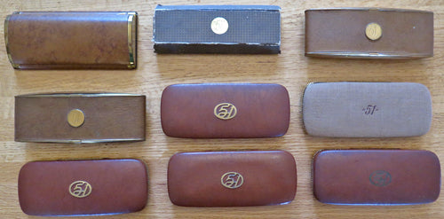 PARKER 51 BOXES - lot of 9