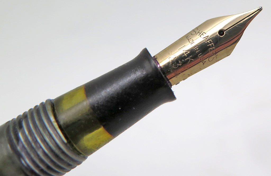 Sheaffer Ringtop Balance in Grey/Red Marble in Extra Fine