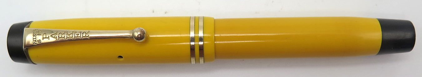 Parker Duofold Junior Fountain Pen in Mandarin, Fine