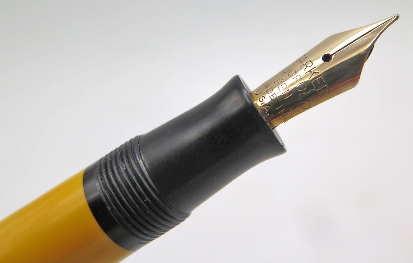 Parker Duofold Junior Fountain Pen in Mandarin, Fine